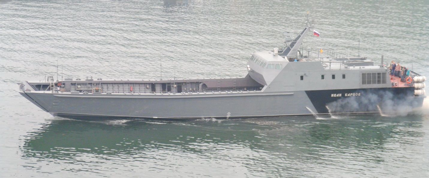 俄罗斯海军21820型万登陆艇