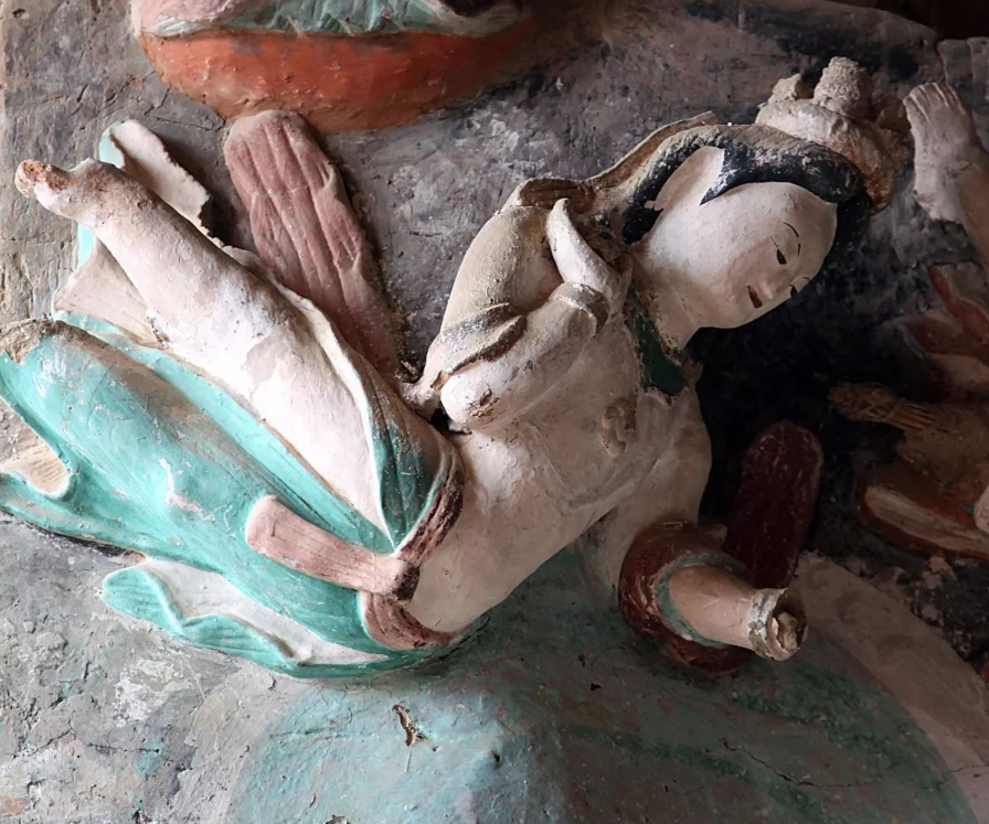 甘肃金塔寺有一种国宝飞天,2001年被盗,我侦查员用这"招"追回