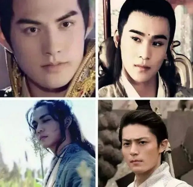 钟汉良,正邪莫测的玉面修罗顾惜朝,虽是男二,但帅气却高高盖过男主,不