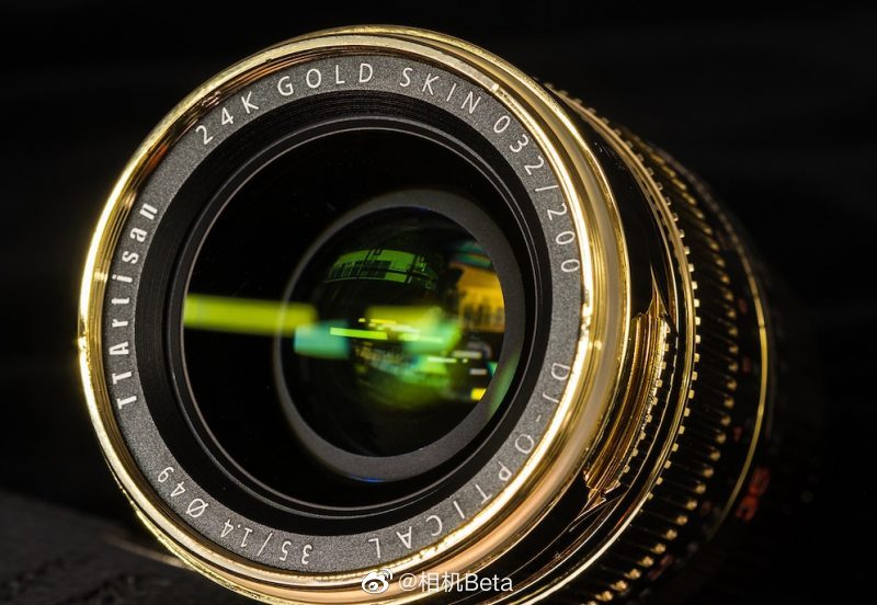 国产"24k镀金"限量版镜头……|限量版|铭匠|徕卡_新浪新闻