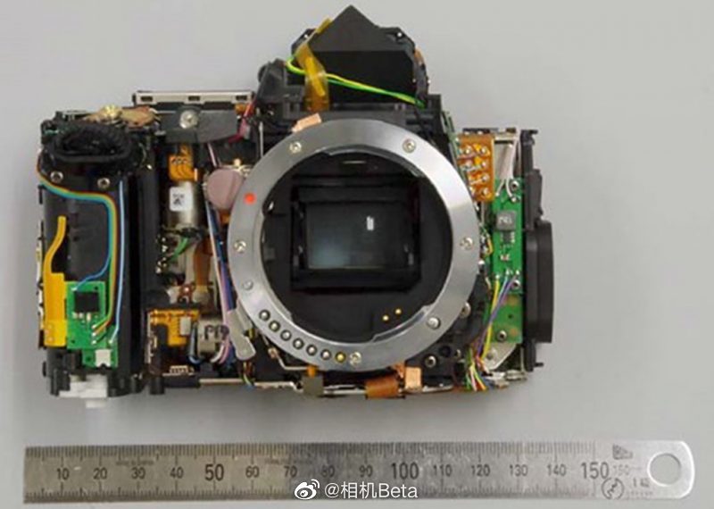 宾得aps-c画幅旗舰级单反相机k-3 mark iii机内结构图