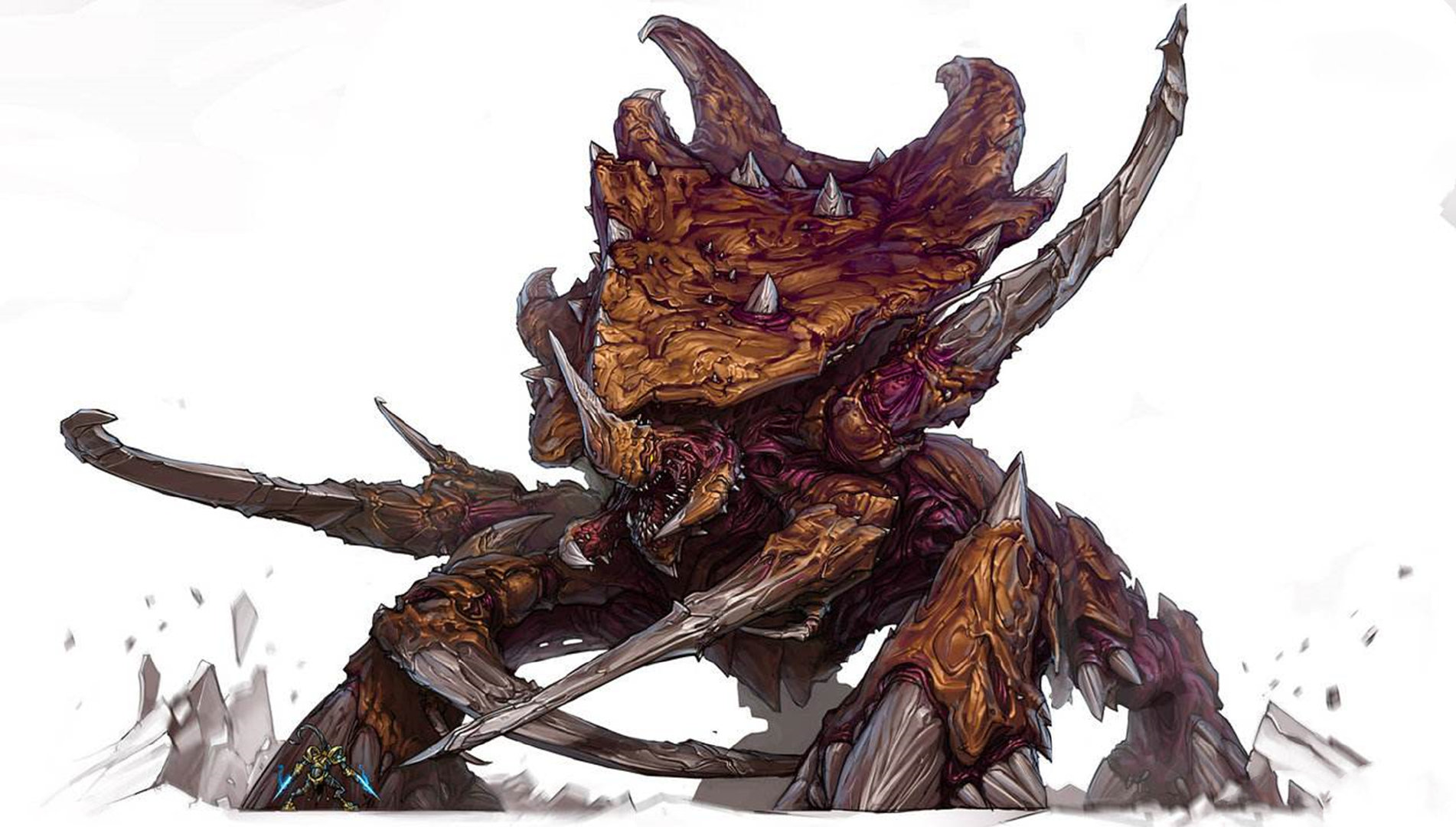 星际争霸虫族的雷兽有多难对付人族的攻城坦克根本打不赢它