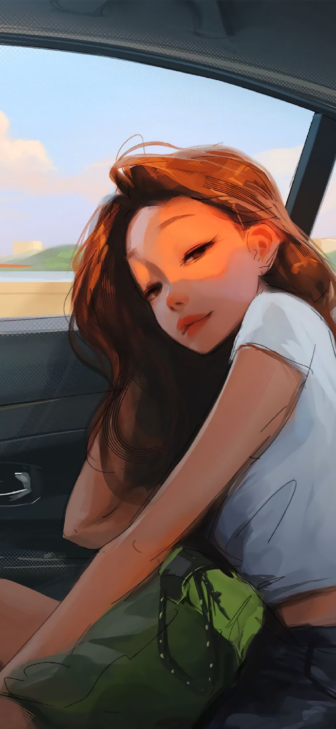 加拿大多伦多插画师samyang笔下的小姐姐画面充满阳光