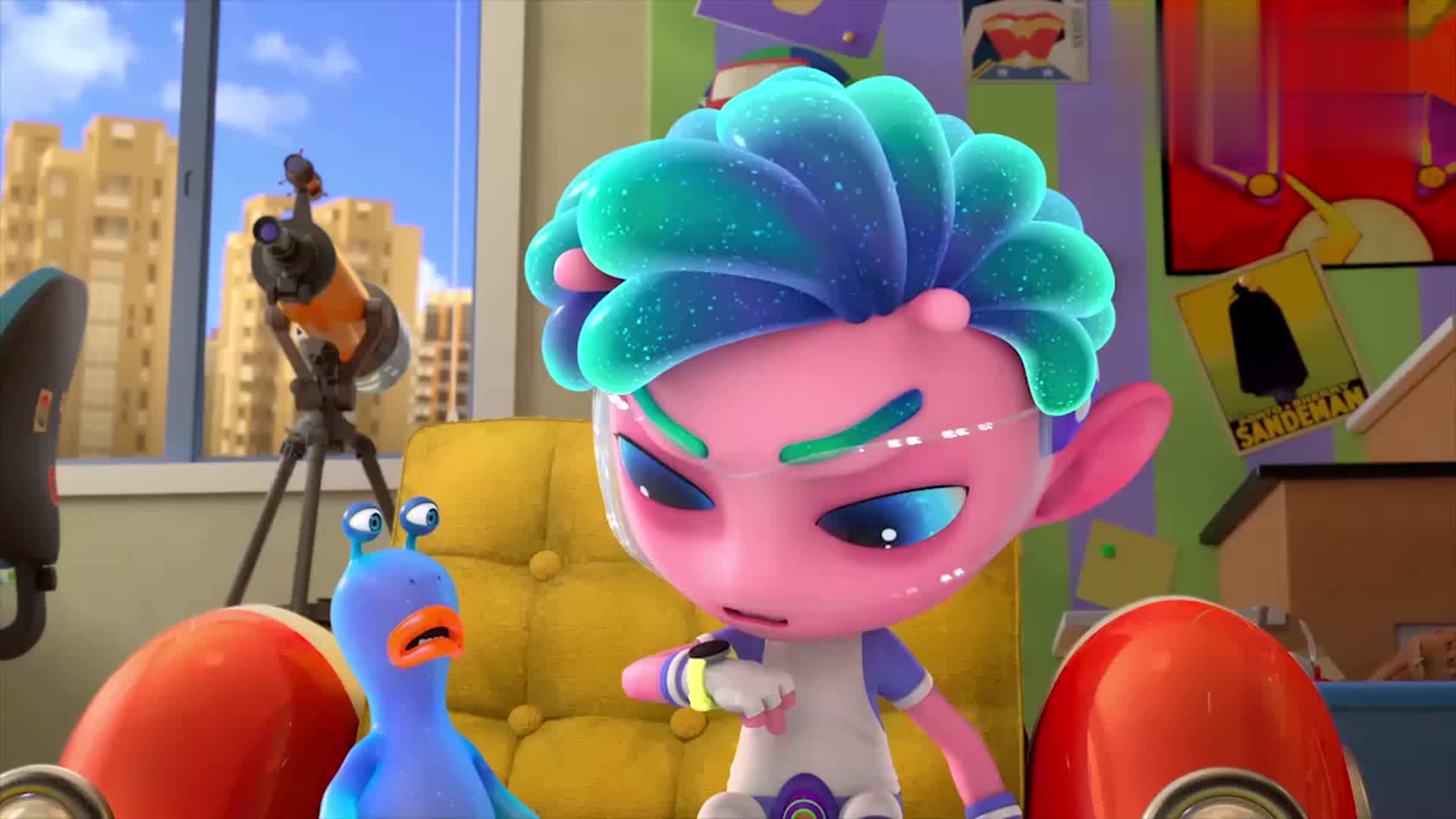 哈喽葡星人小猴子果然机灵第一个发现线索赶紧离开最重要