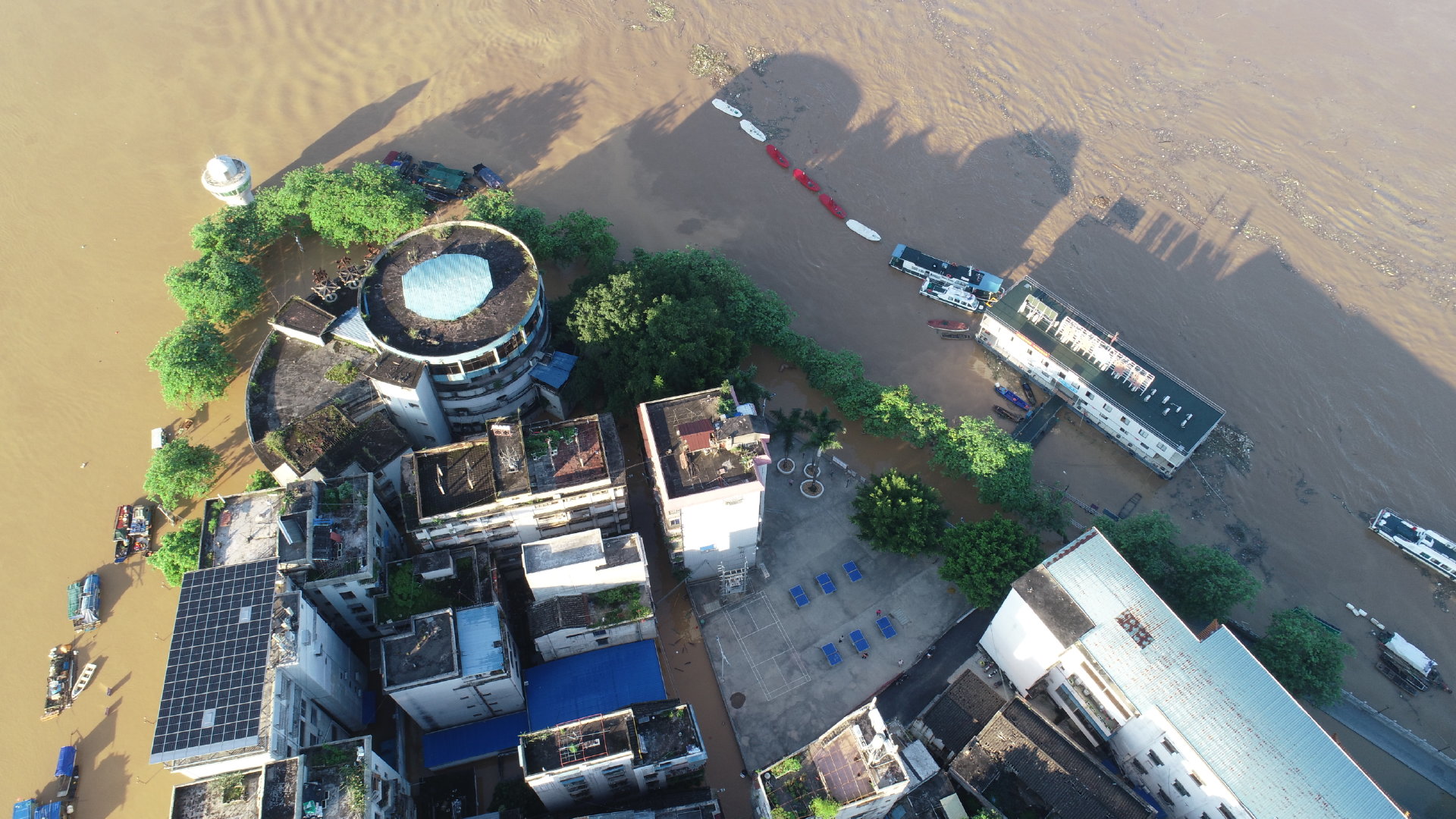 江门市水文局：预计未来几天西江江门段水位将再超警戒线_水道_流域性_单位