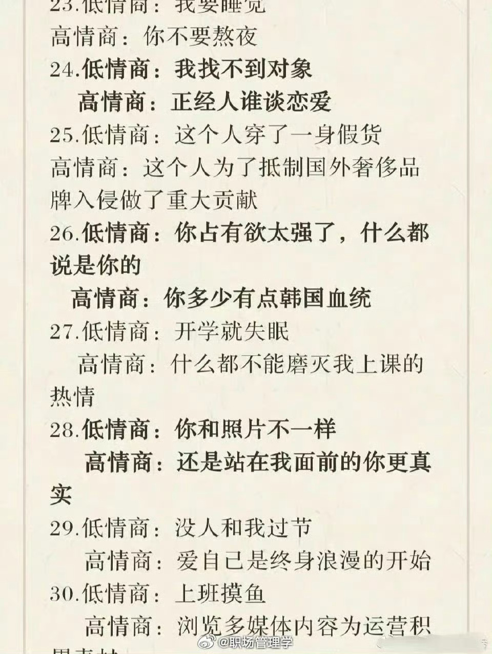 人类废话学:低情商vs高情商|废话|人类|低情商_新浪新闻