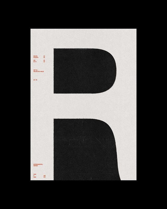 来自设计师 Brad Mead 每日海报排版练习，灵感匮乏的时候看一下