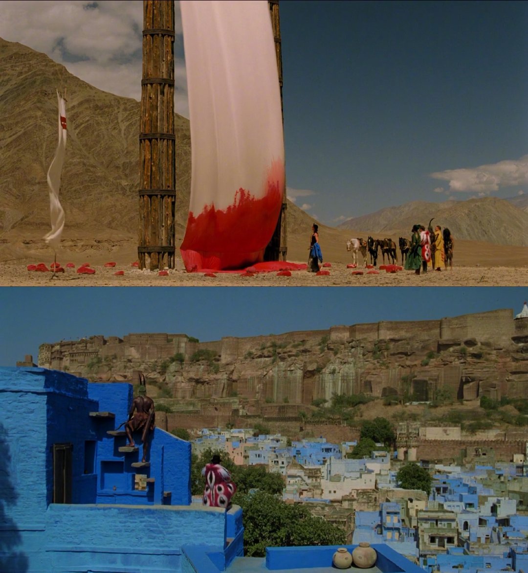 奇幻冒险电影《坠入》里的构图与光影