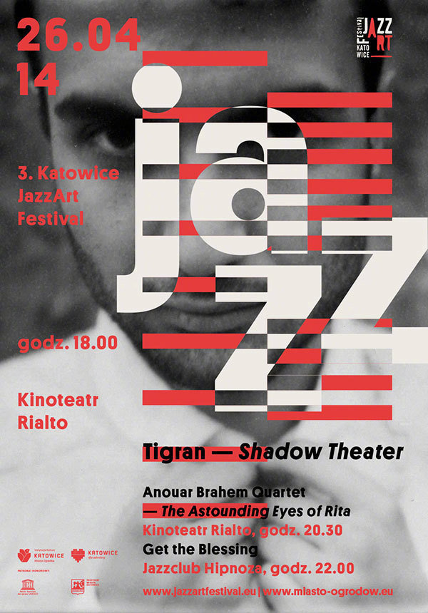 一组图文叠加形式海报设计参考