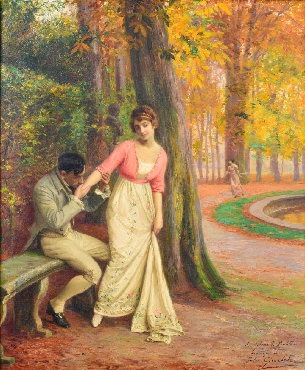 古典油画中的"吻手礼" 吻手礼是一种文化的传承