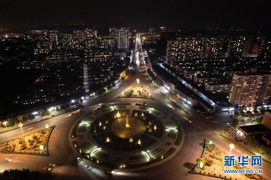 保定望都:打造夜景观 迎接旅发大会召开|望都|夜景|保定_新浪新闻