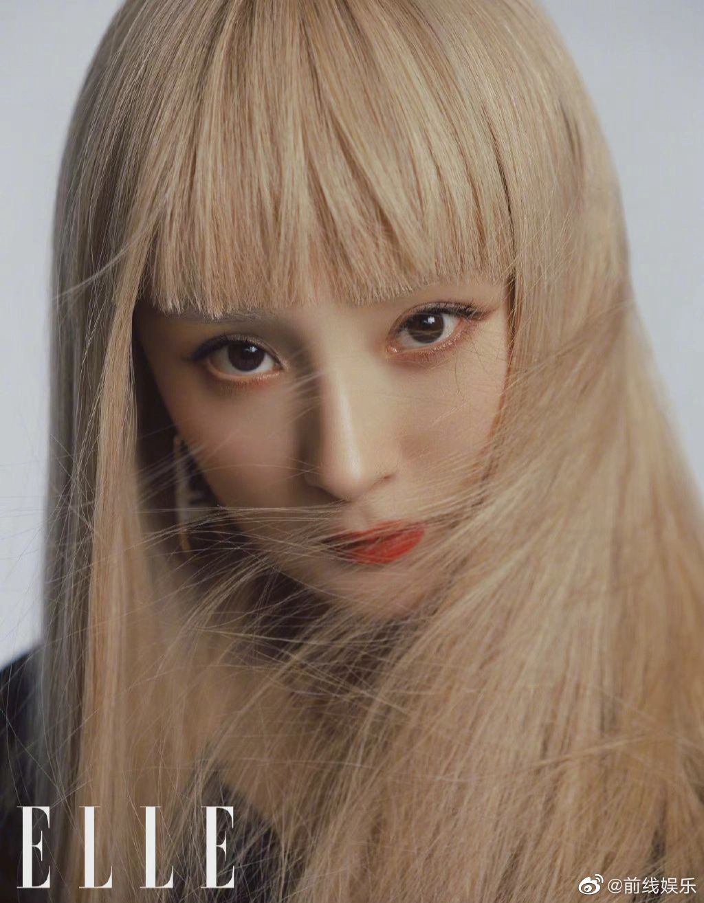 杨幂发染发照片,说再来,幂姐又染发啦!__财经头条