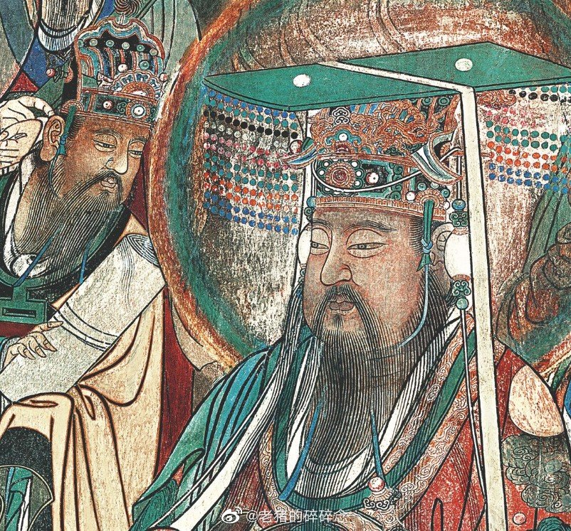 永乐宫朝元图人物群像