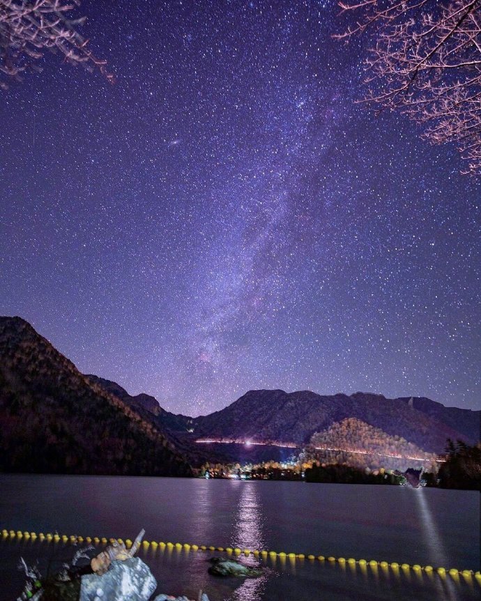 满天星辰的夜晚