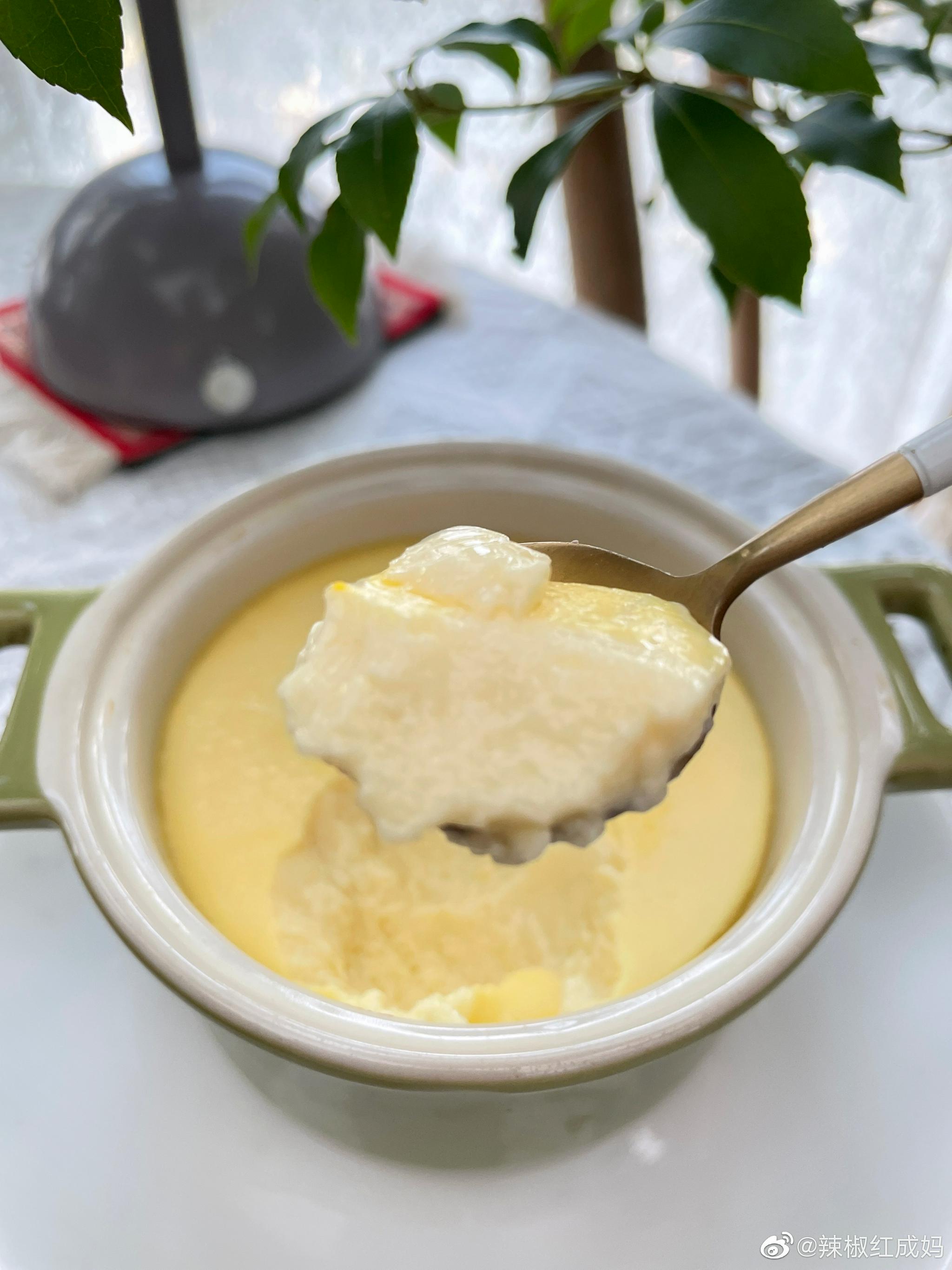 微带一丝凉意的初秋～早餐给自个安排了姜汁牛奶炖蛋……__财经头条