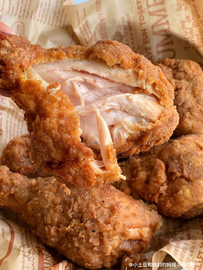 kfc同款吮指原味鸡不加一滴油空气炸锅版