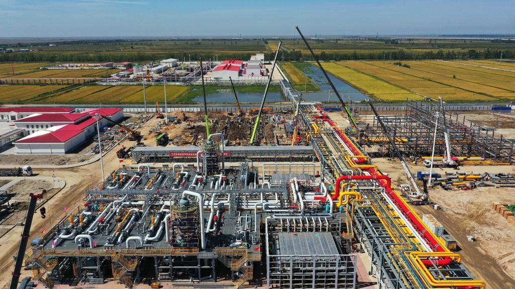 辽河油田双台子储气库群1800万立方米采气装置具备投产条件