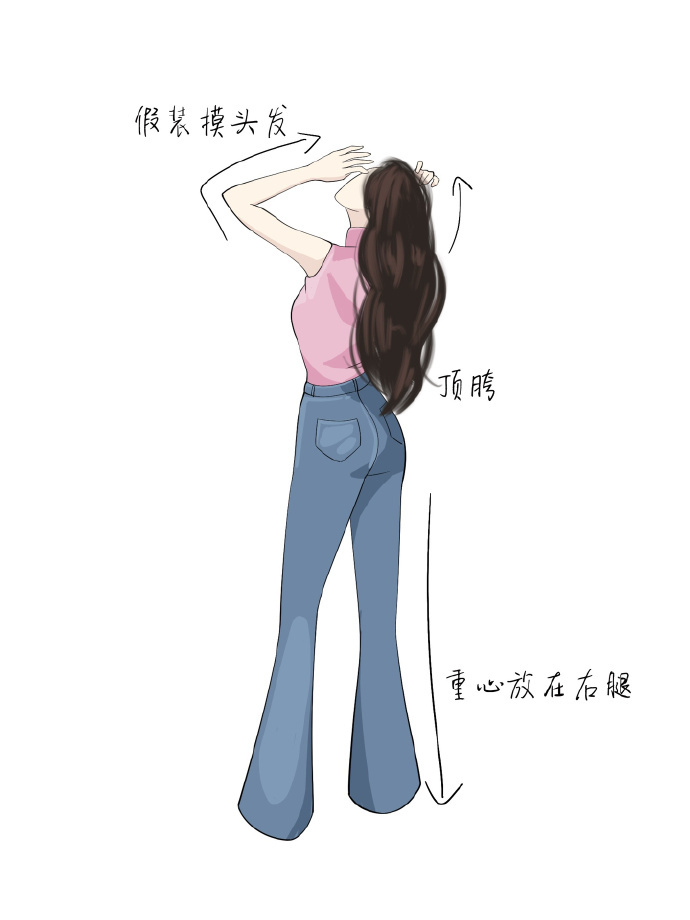 不露脸氛围感的万能站姿拍照姿势__财经头条