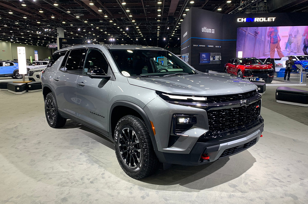 雪佛兰全新traverse首发全面升级的中大型suv