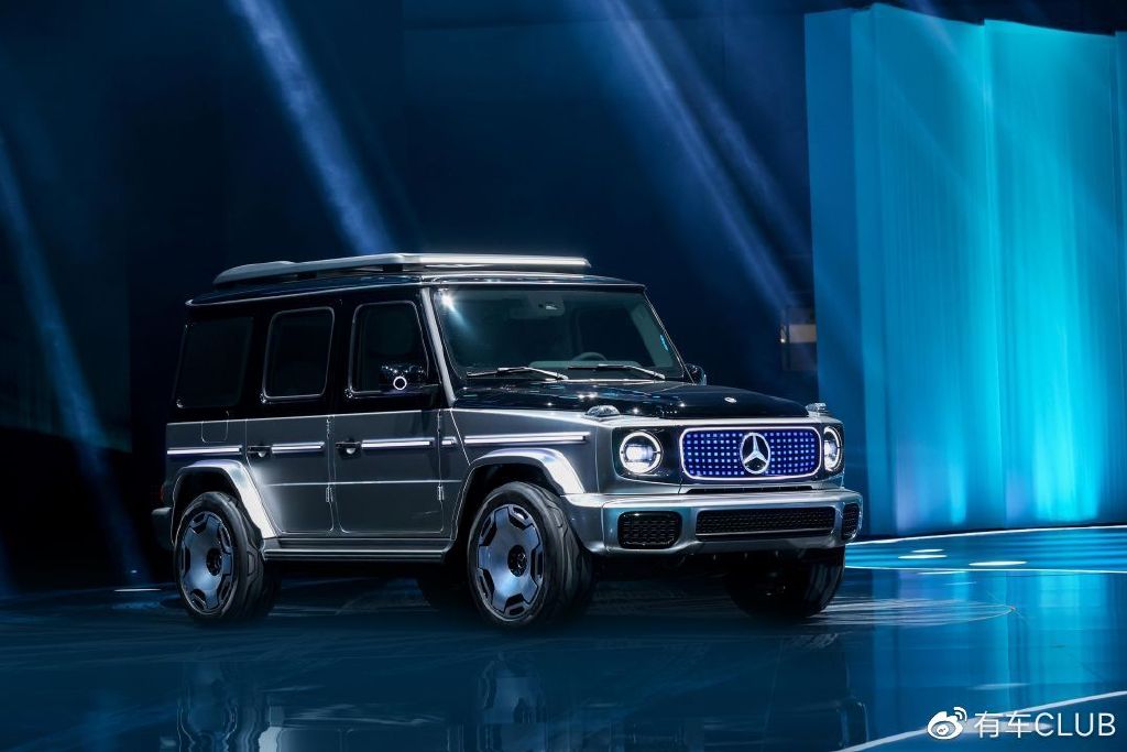 奔驰eqg概念车将传承奔驰g级(配置|询价)的越野性能,依旧是一台硬派