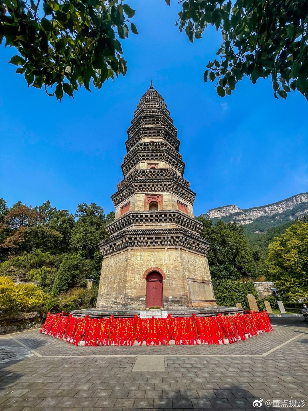 济南长清大灵岩寺最美的绚丽秋光