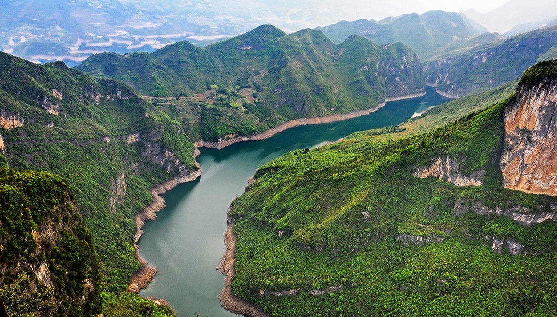 云阳龙缸 国家地质公园被誉为"长江三峡最后的香格里拉"_高清图集