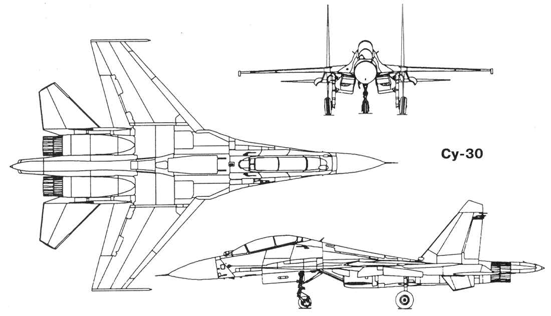 СухойСу-30/sukhoi su-30多用途歼击机