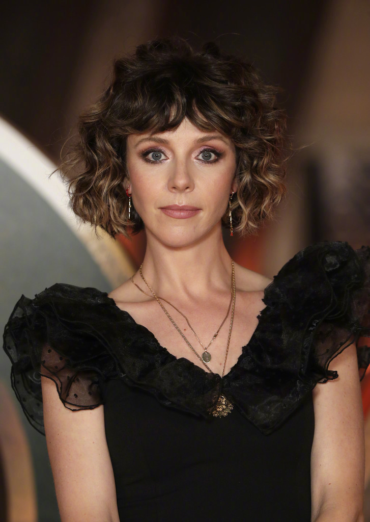 伦敦首映会现场 抖森&索菲娅·迪·马蒂诺(女洛基)