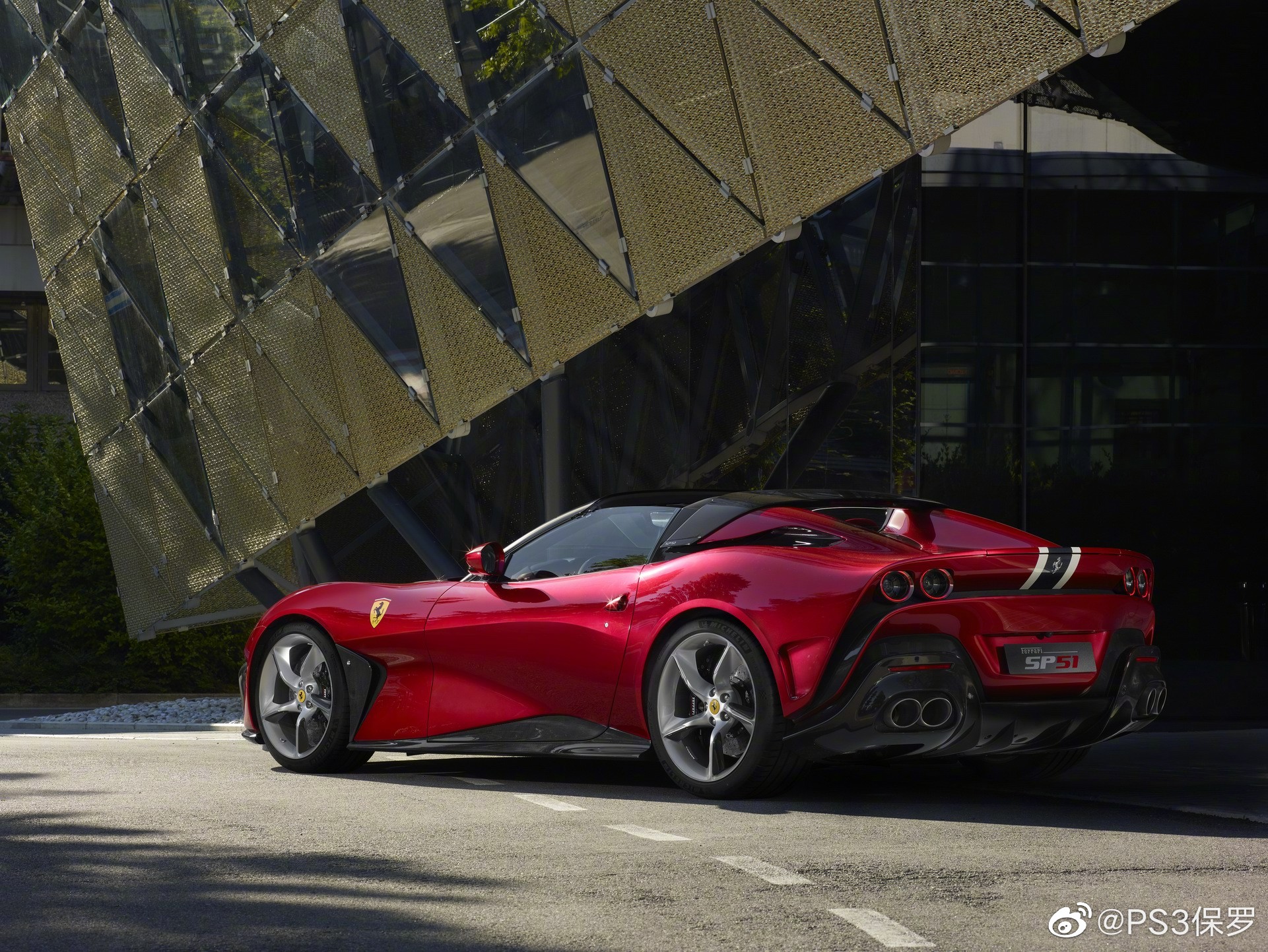 法拉利one-off系列独家定制车sp51发布……__财经头条