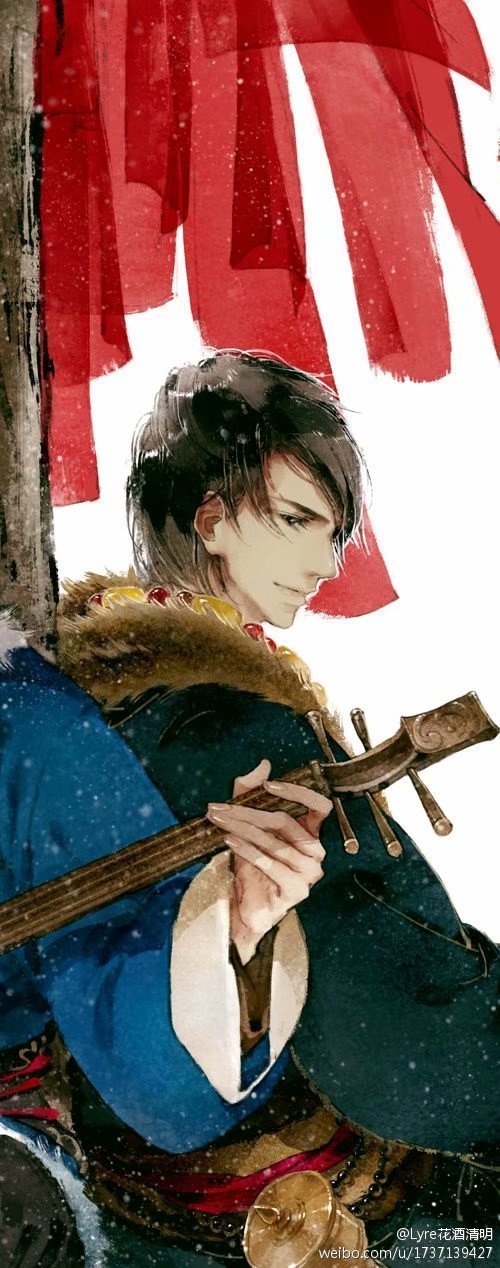 不知道大家还记不记得以前很火的花酒清明太太!盗笔同人图大佬!