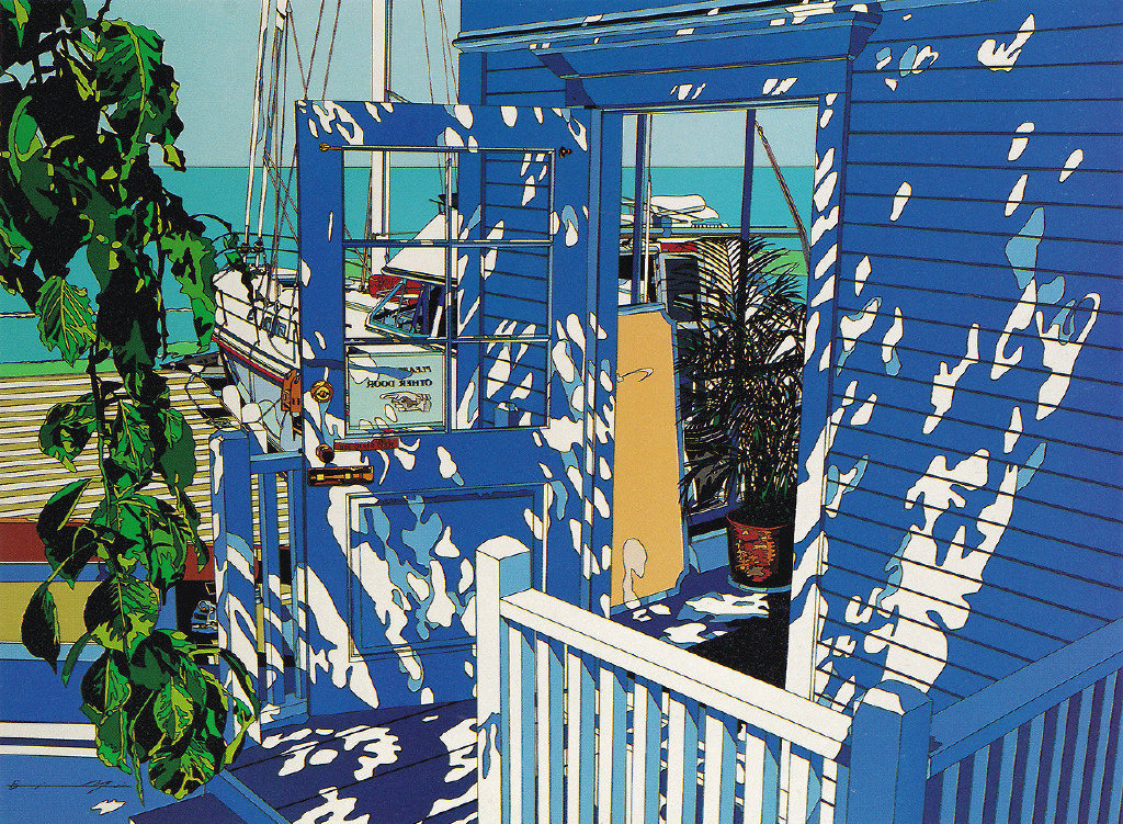 炎炎夏日 来自鈴木英人 Eizen Suzuki 绘画作品