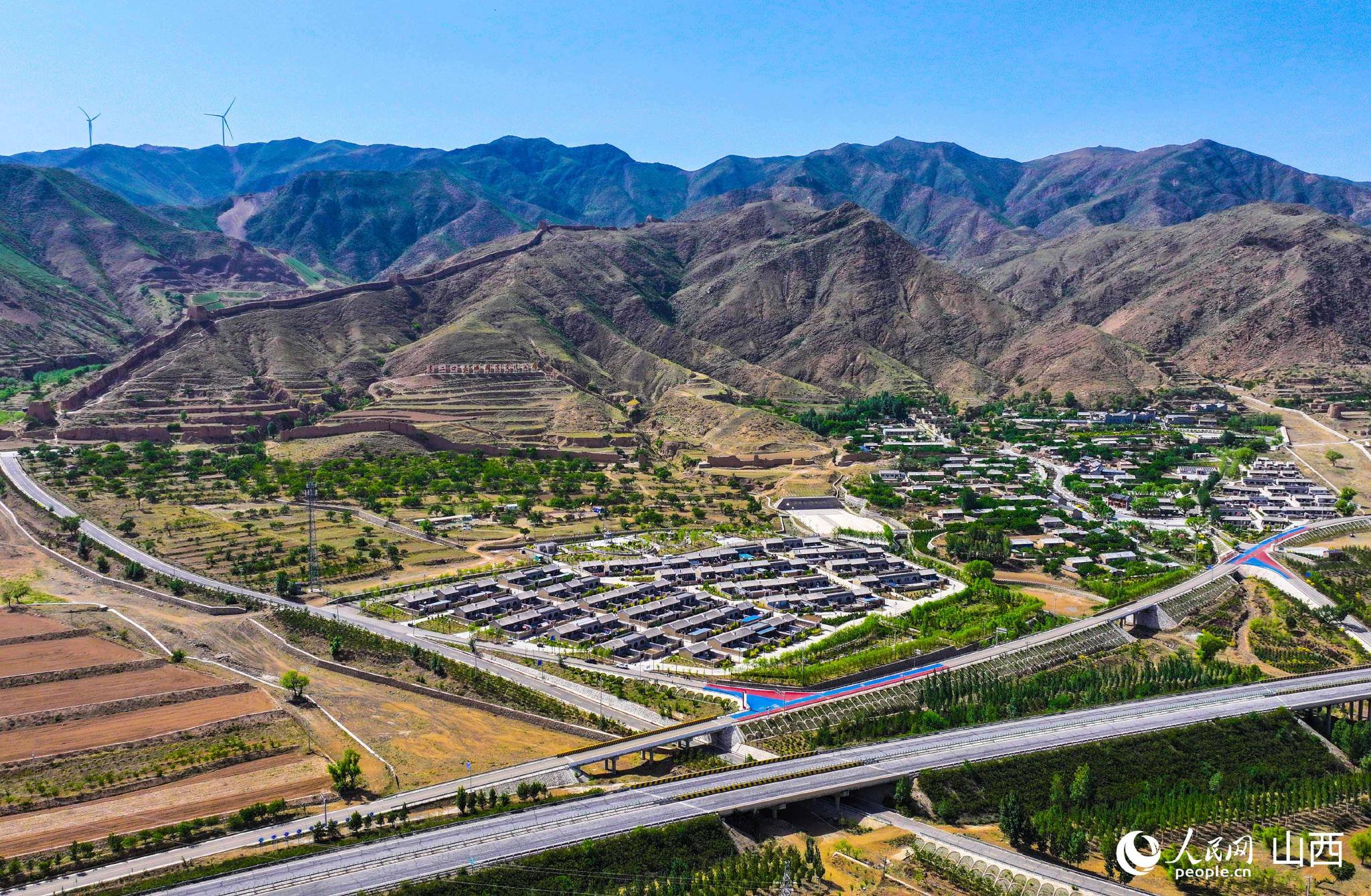 山西天镇:李二口长城风景壮阔|大同市|天镇县|山西省|山西频道|归雁_新浪新闻