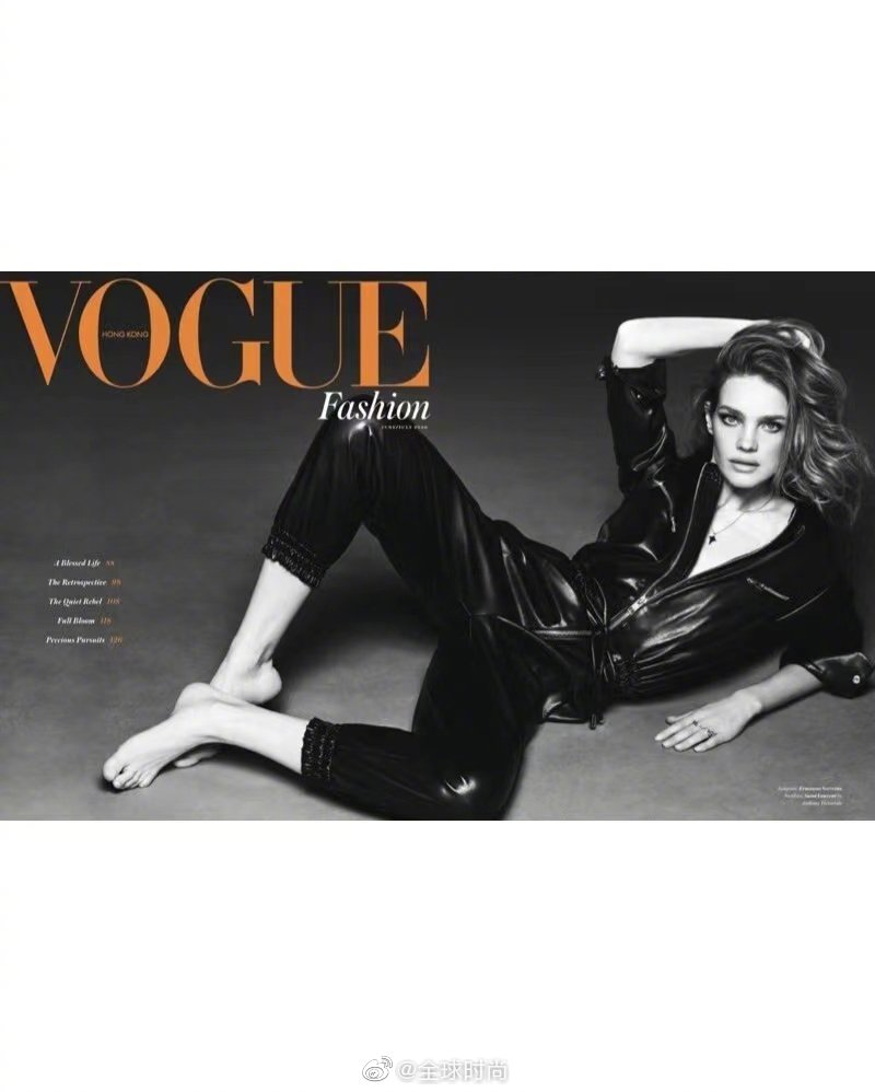 vogue hk summer×超模水果娜natalia vodianova
