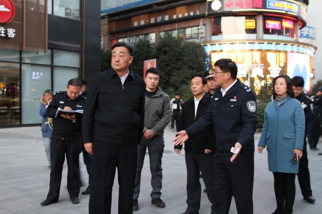 文明创建丨晁友福副市长实地督导检查文明创建工作