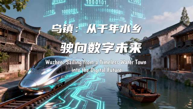 世界互联网大会乌镇峰会丨从千年水乡，驶向数字未来