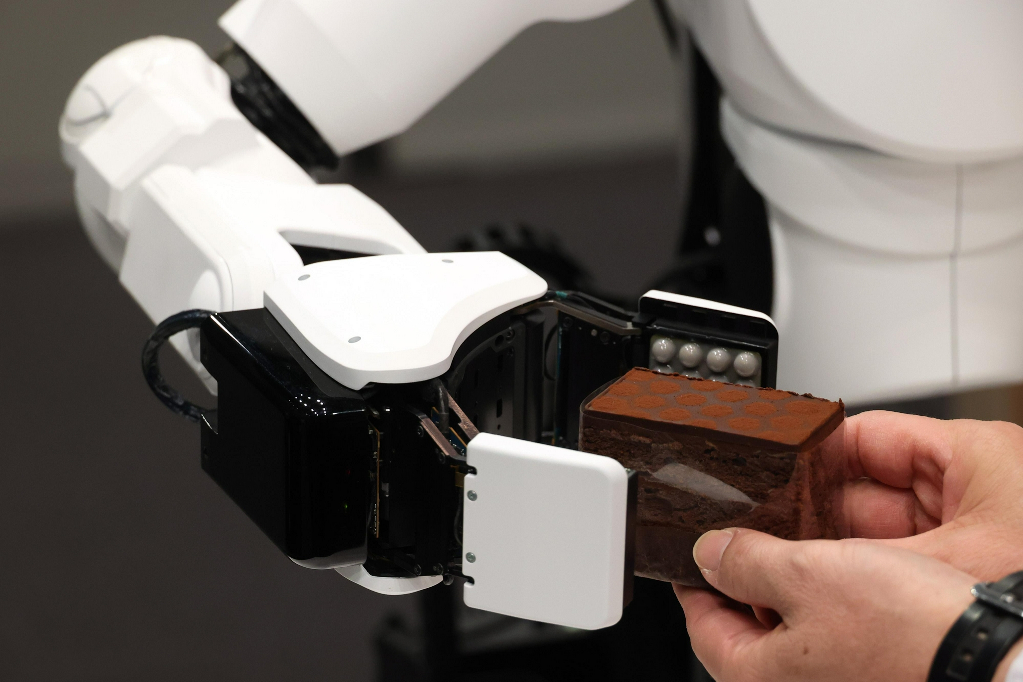 索尼机器人展示新机械手 可用指尖抓住物体灵活调整握力|机械手|机器