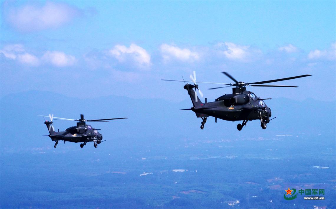 图集丨第74集团军某陆航旅飞行训练剪影