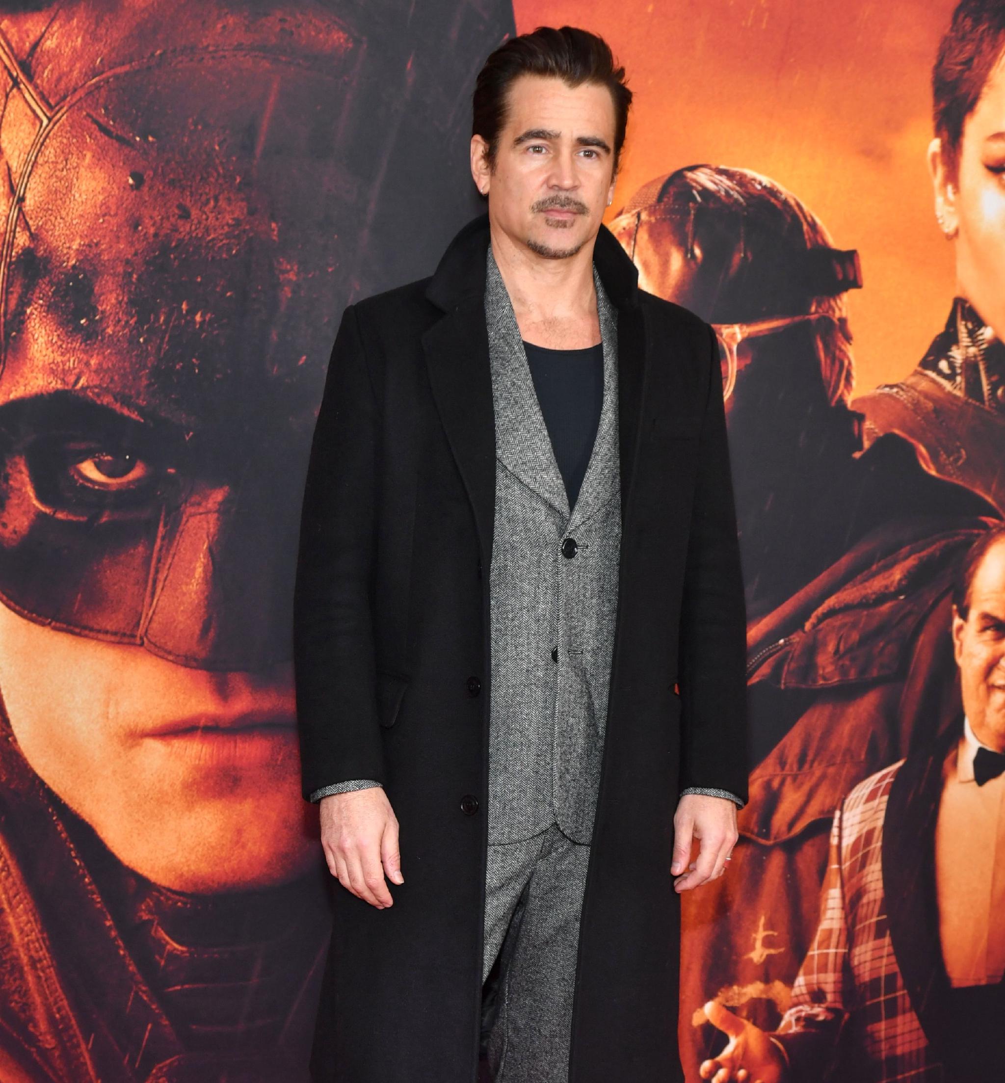 科林·法瑞尔 @ 《新蝙蝠侠》纽约首映_高清图集_新浪网