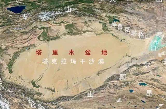 nasa卫星拍到塔里木盆地变绿,这里能像毛乌素沙漠那样成绿洲吗