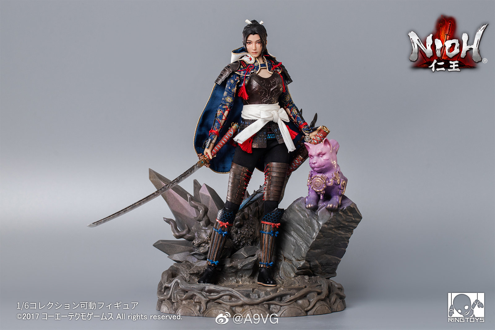 Ringtoys将推出 仁王 立花誾千代1 6可动模型 Ringtoys将推出 仁王 立花誾千代1 6可动模型