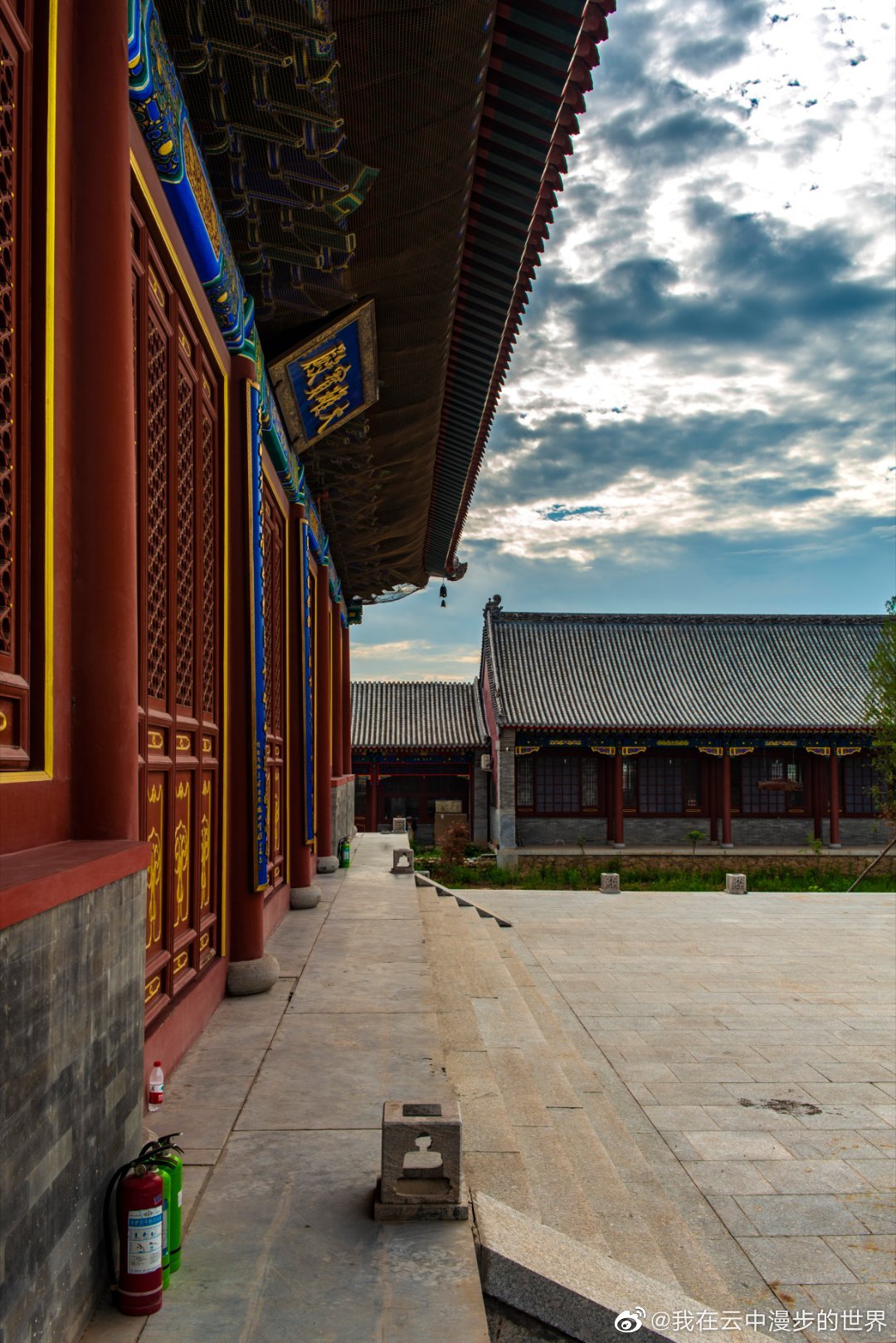 古建光影,临汾福胜寺