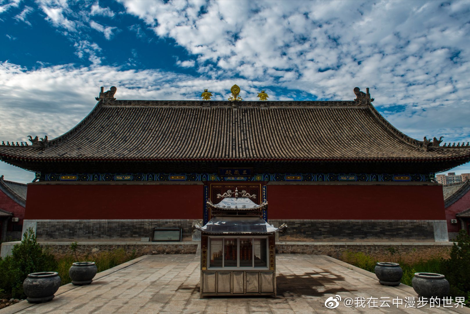 古建光影,临汾福胜寺