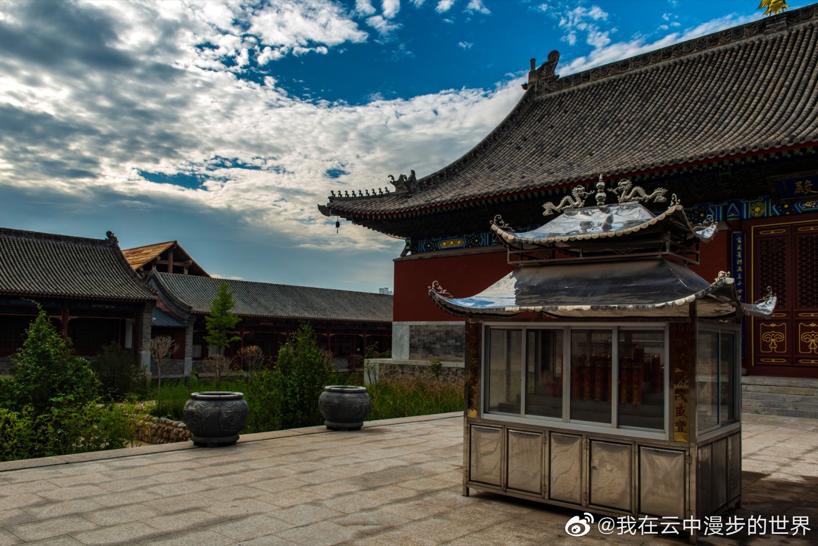 古建光影,临汾福胜寺