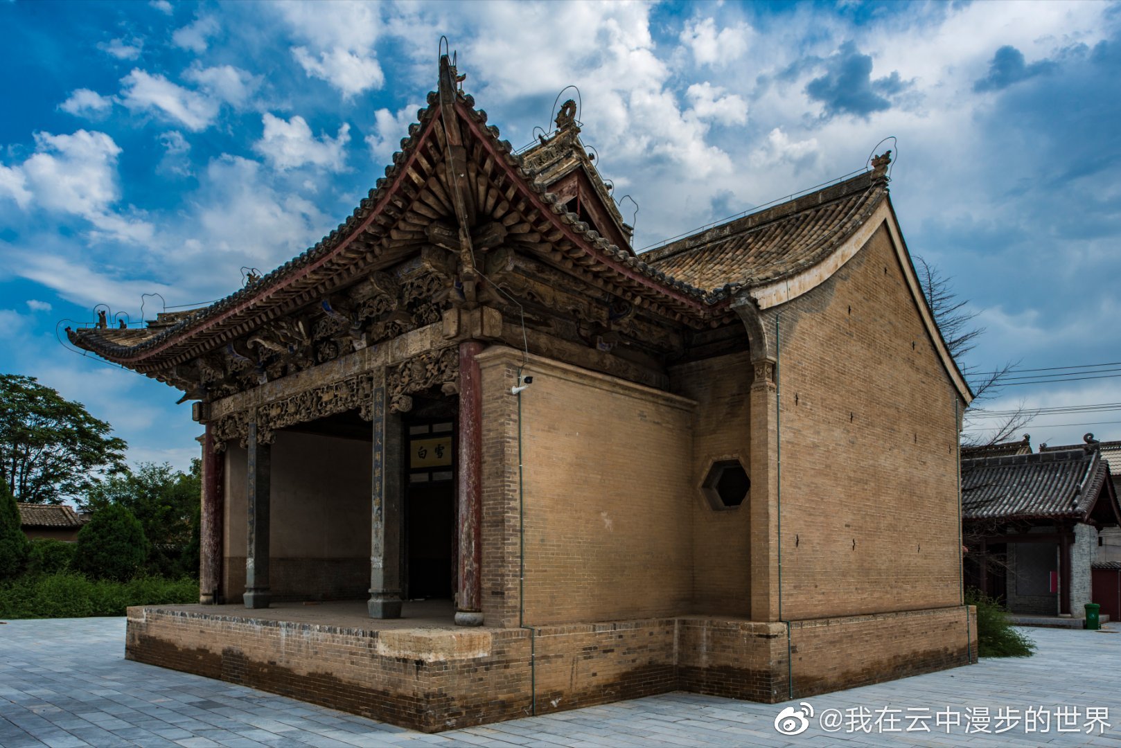 古建云天万荣县稷王庙位于山西省万荣县南张乡太赵村