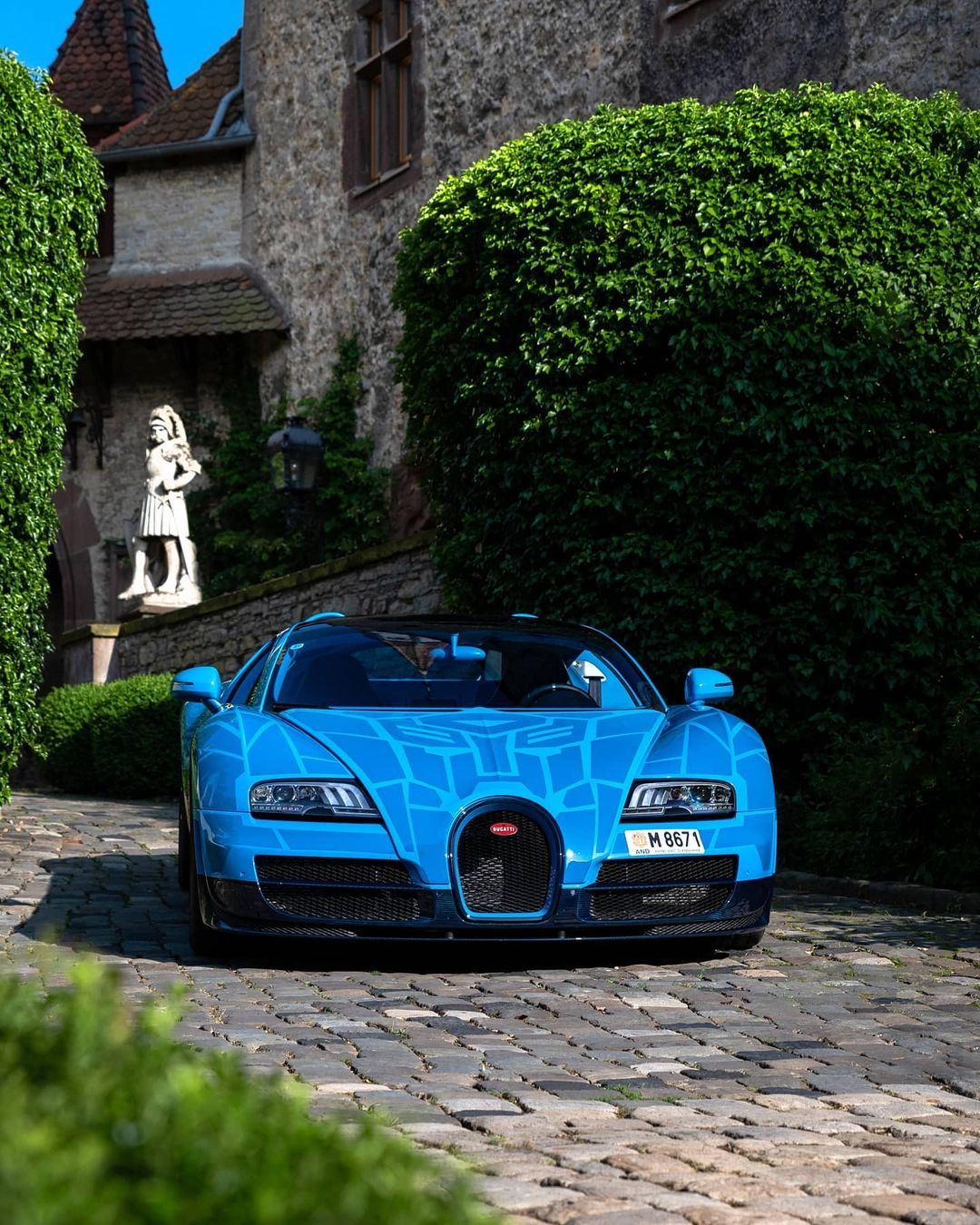 变形金刚版 布加迪 veyron grand sport vitess!