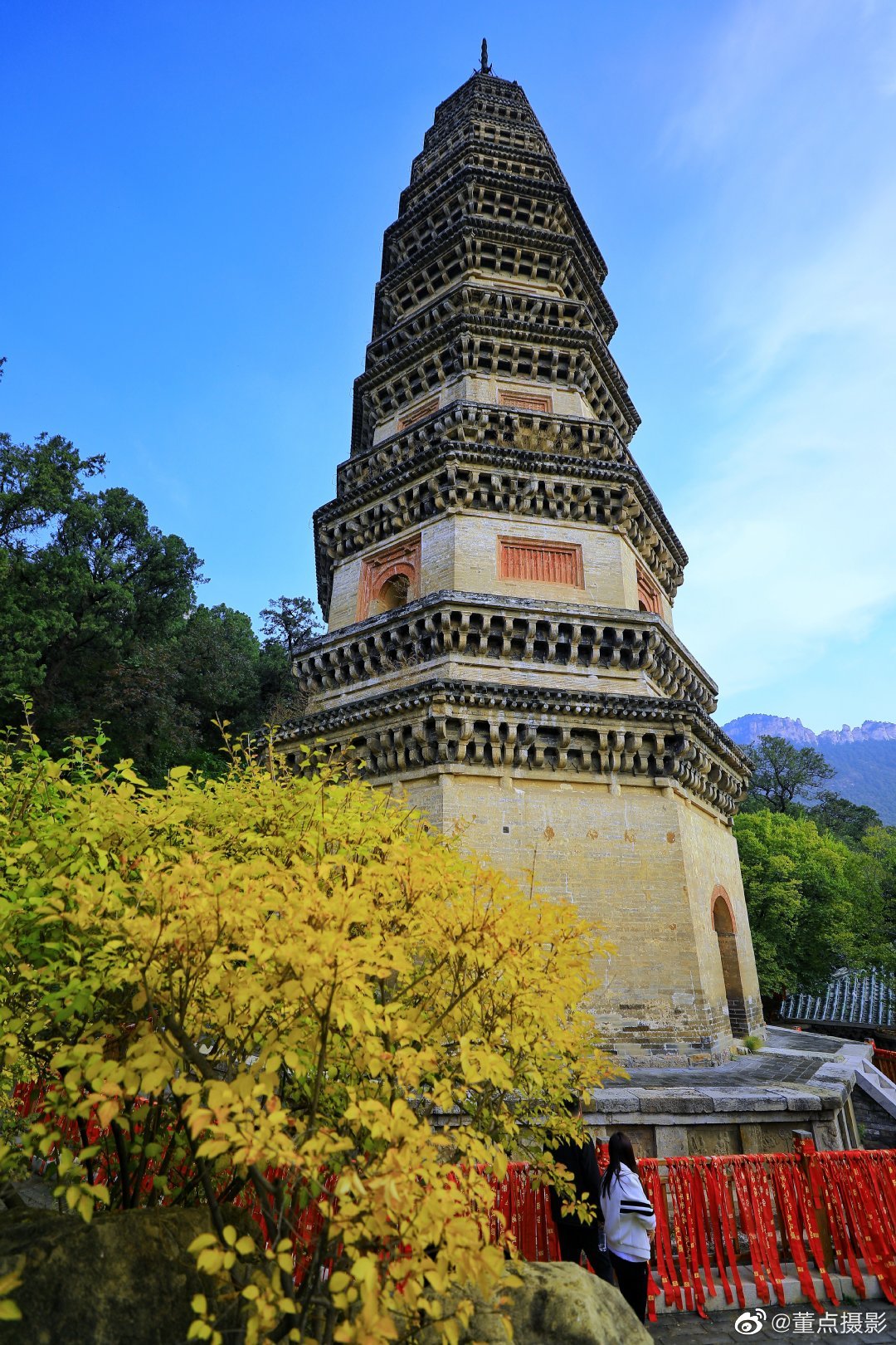 济南长清大灵岩寺最美的绚丽秋光