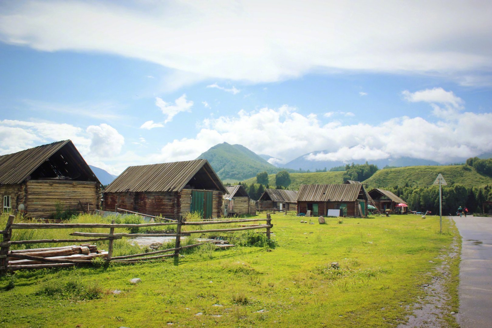 空谷幽灵小桥流水那胜似仙境的新疆禾木村
