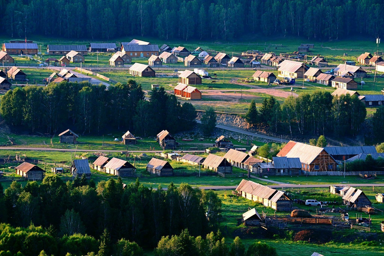 空谷幽灵小桥流水那胜似仙境的新疆禾木村