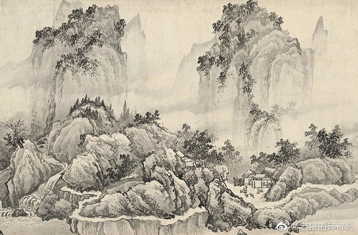 超高清古画|长江万里图 南宋 赵黻