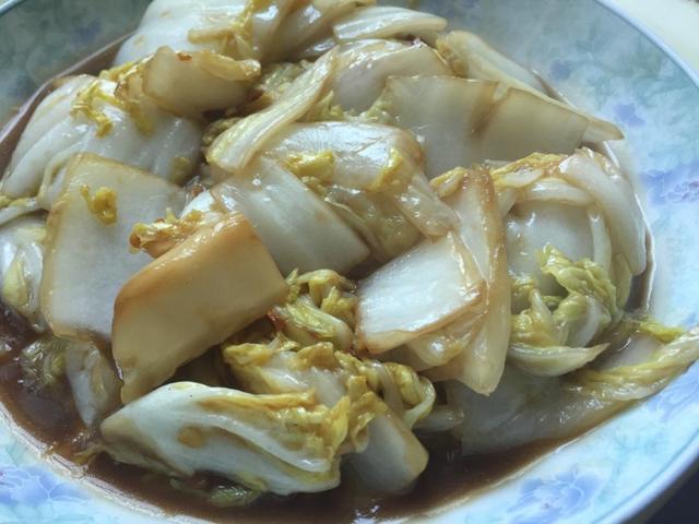 教你美味解馋的蚝油烧白菜,好吃下饭又有营养,让人很有食欲